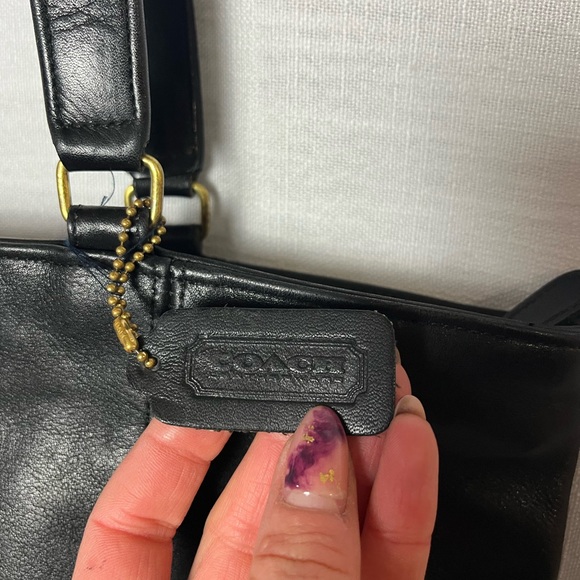 RARE Vintage Coach Legacy Leather Shoulder Bag Office Work Tote - Picture 3 of 10